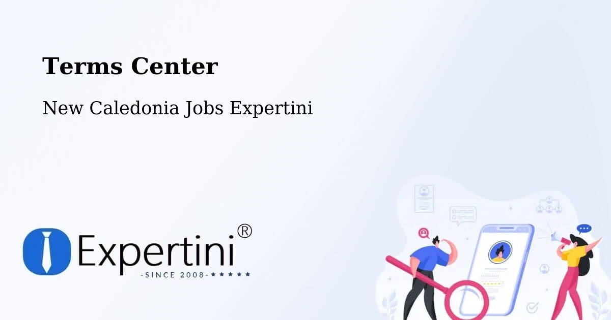 Terms of Service – Ondémia - New Caledonia Jobs Expertini